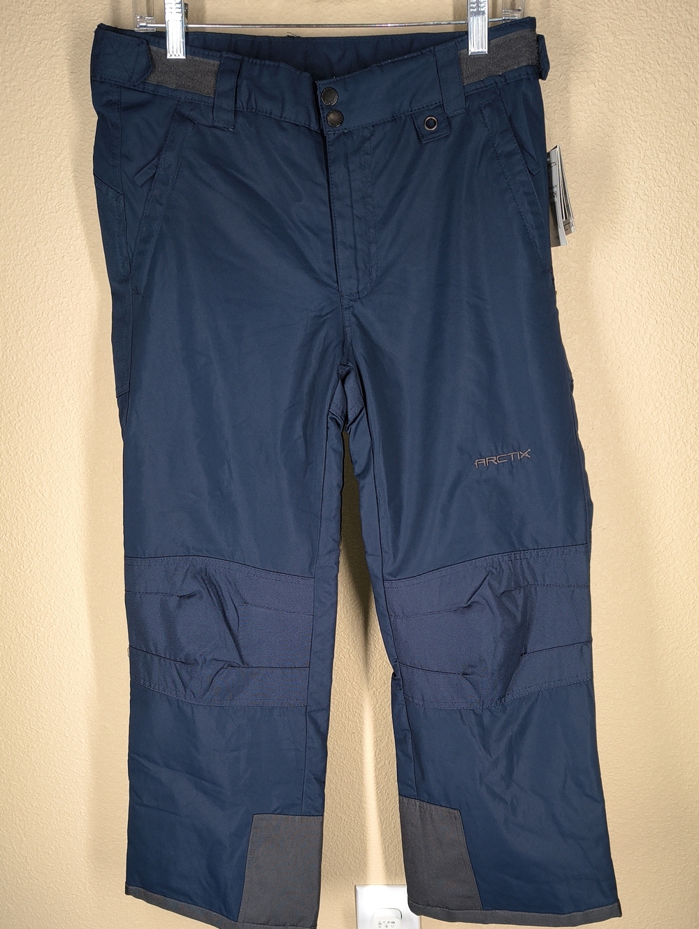 Arctix Kid's Husky Reinforced Dark Navy Blue Cargo Snow Pants Nwt Size 10/12